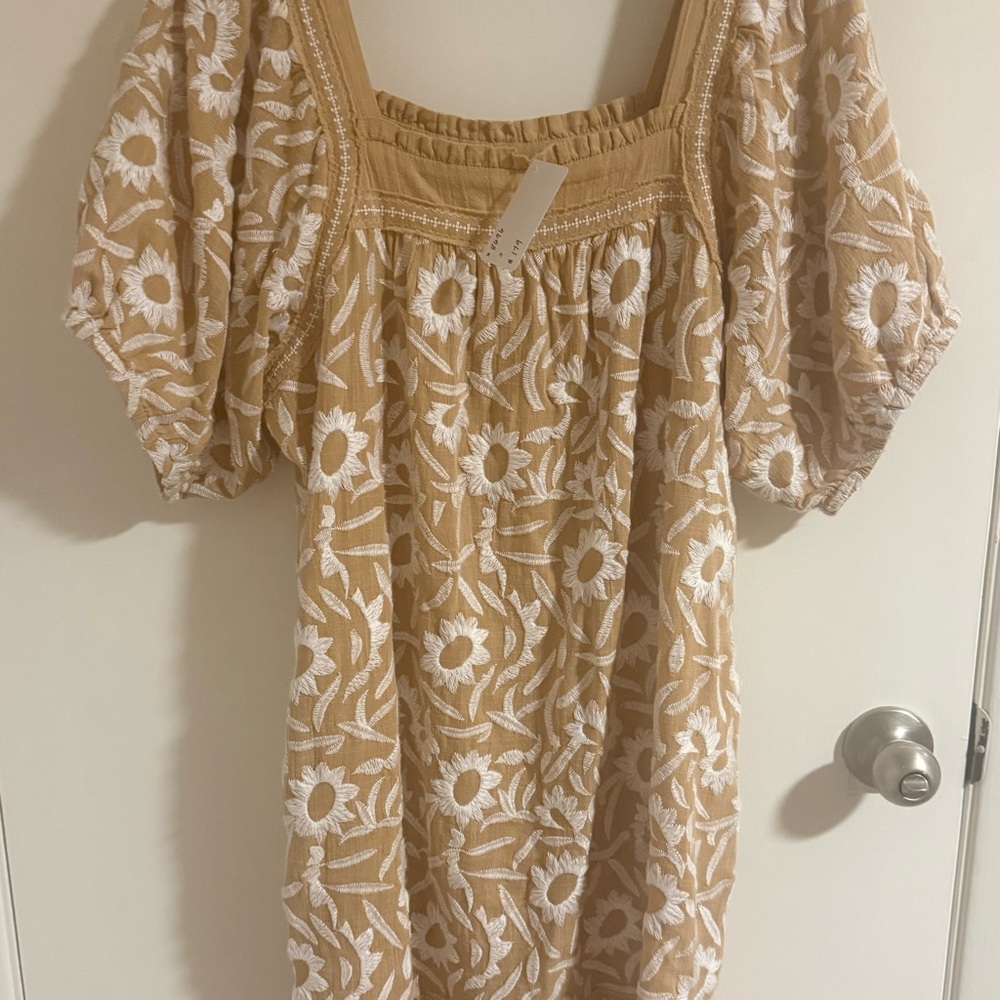 Sister Mary Embroidered Dress NWT